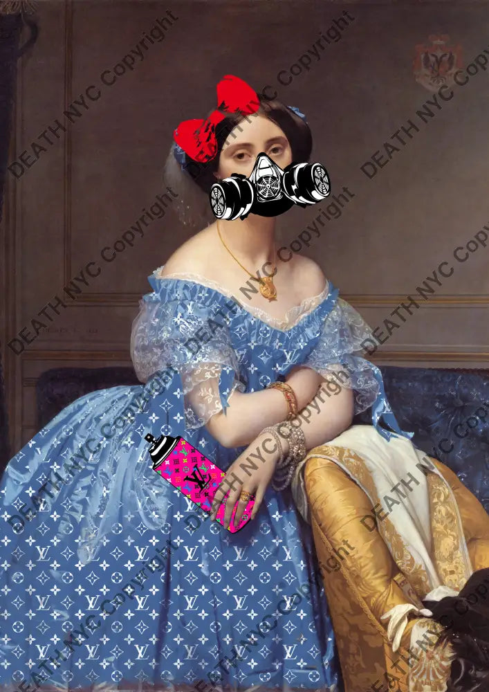Auction ’princessl’ art print 45x32cm (Edition of 100) Art Print