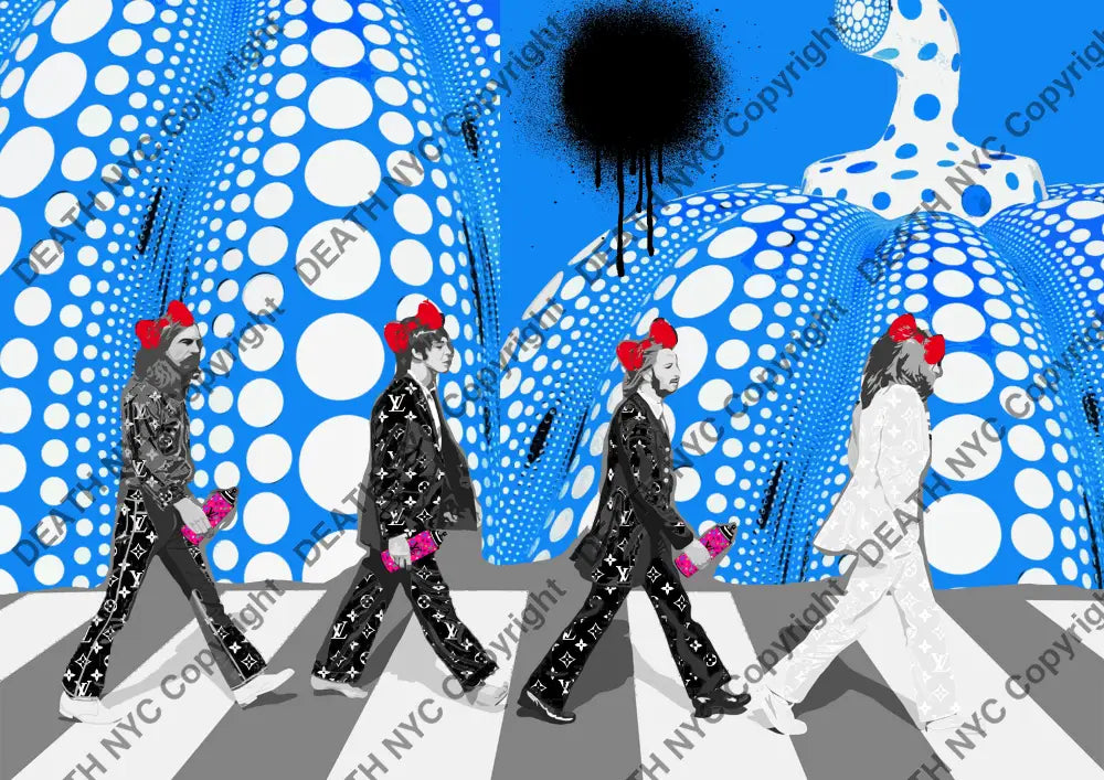Auction ’pump btles red 2. ’ art print 45x32cm (Edition of 100) - Art Print
