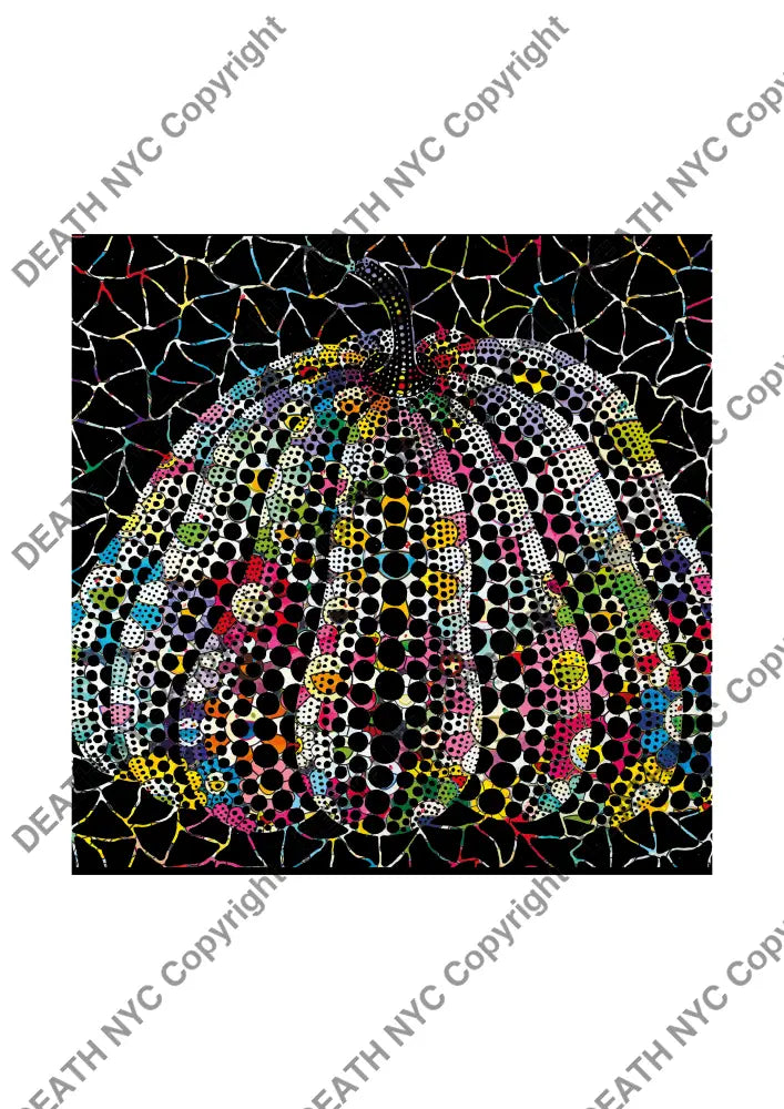 Auction ’pump flwr 1 ’ art print 45x32cm (Edition of 100) - Art Print