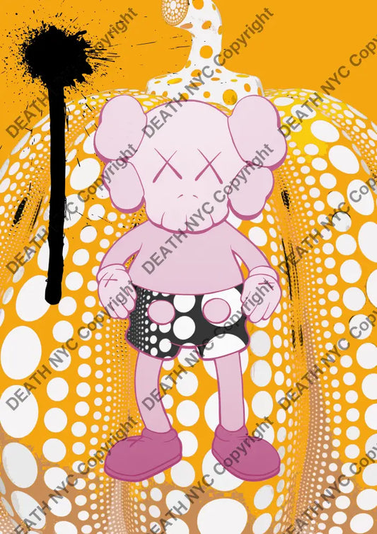 Auction ’pump x P Y 4’’ art print 45x32cm (Edition of 100) - Art Print
