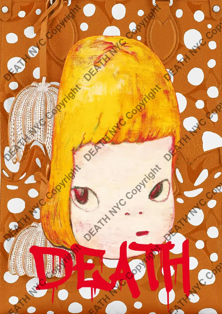 Auction ’Q15 girl’ art print 45x32cm (Edition of 100) Art Print