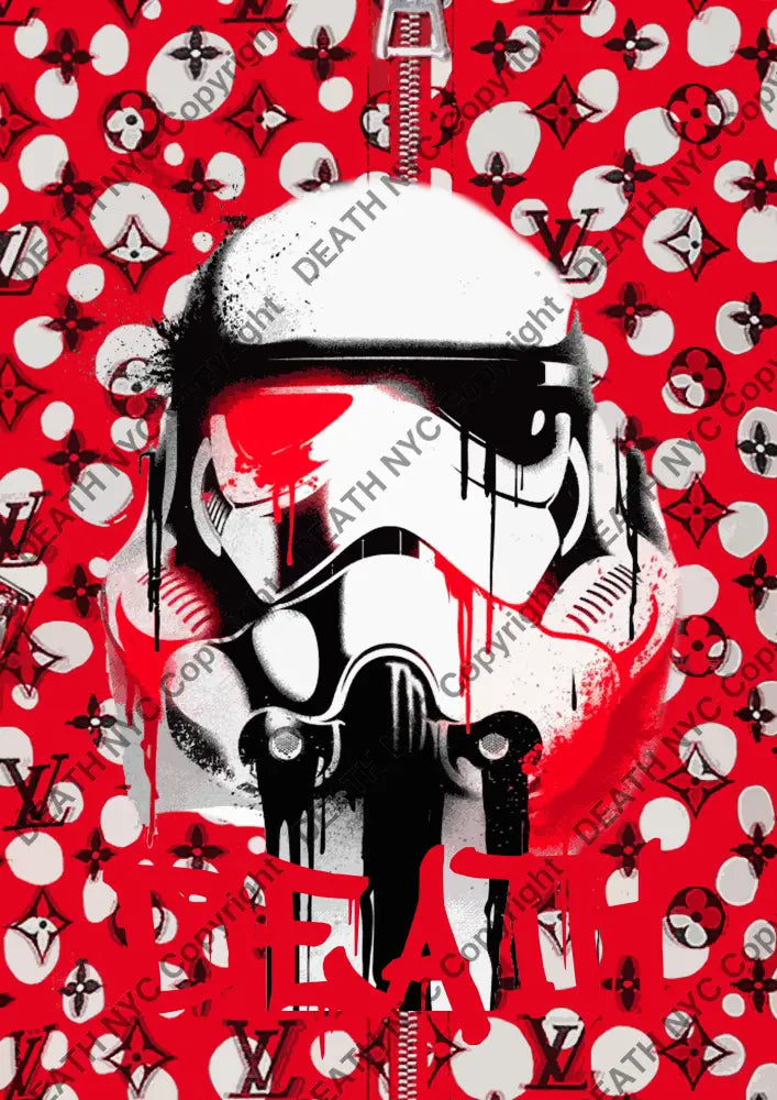 Auction ’Q21 troop ’ art print 45x32cm (Edition of 100) - Art Print
