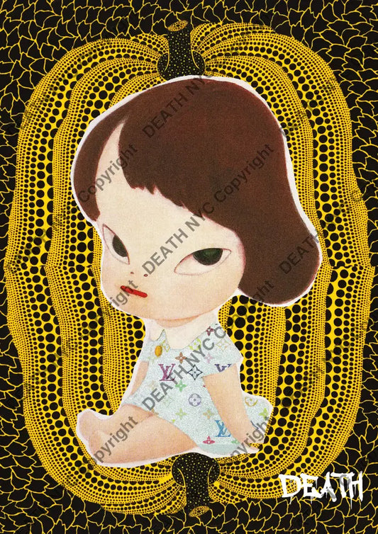 Auction ’Q224 girl’ art print 45x32cm (Edition of 100) Art Print