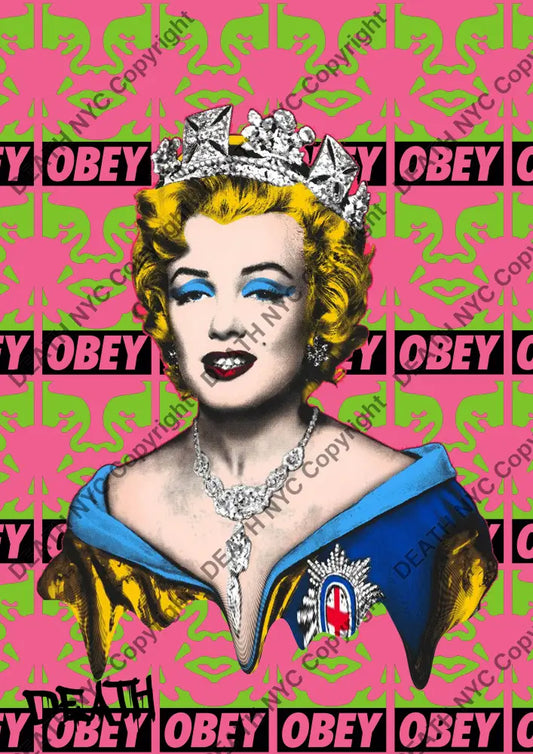 Auction ’Q384 monr ’ art print 45x32cm (Edition of 100) Art Print