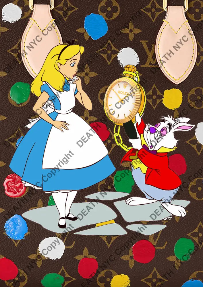 Auction ’Q57 alice’ 45x32cm (Edition of 100) Art Print