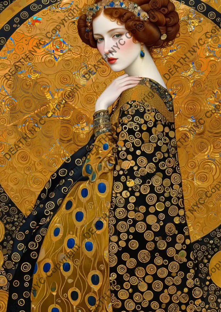 Auction ’Queen gown’ 45x32cm (Edition of 100) DEATHBF596 Art Print
