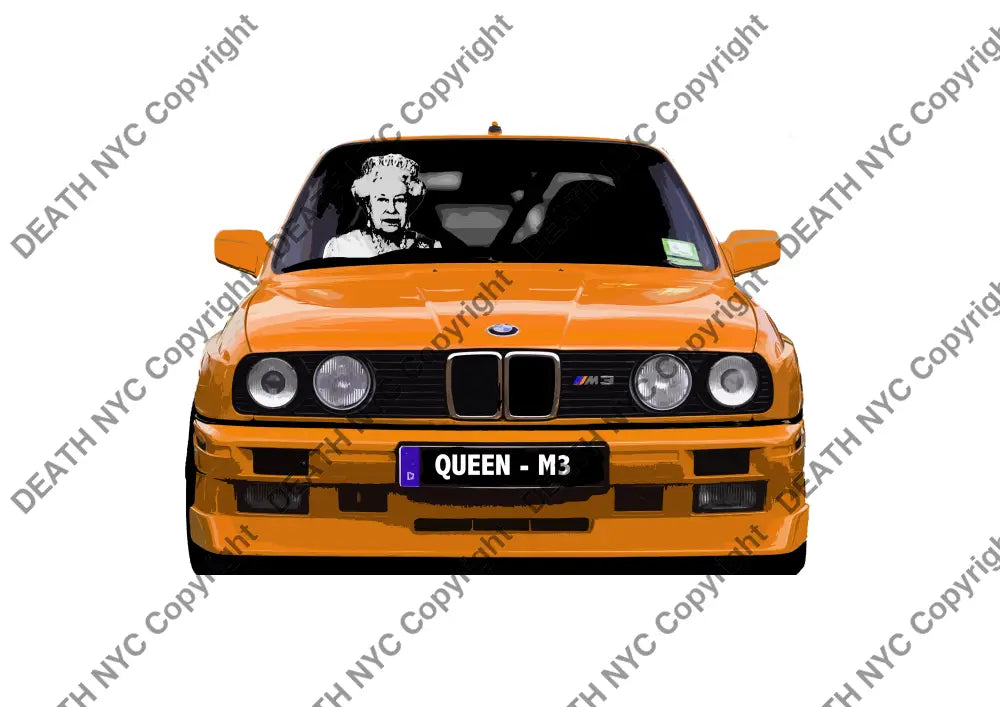 Auction ’queen m3 org’ art print 45x32cm (Edition of 100) Art Print