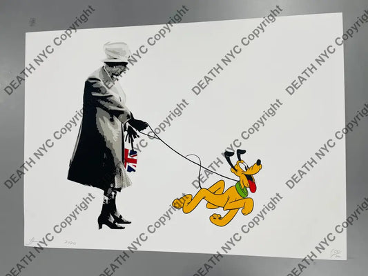 Auction ’Queen Plut’ 45x32cm (Edition of 100*) (2020) Art Print