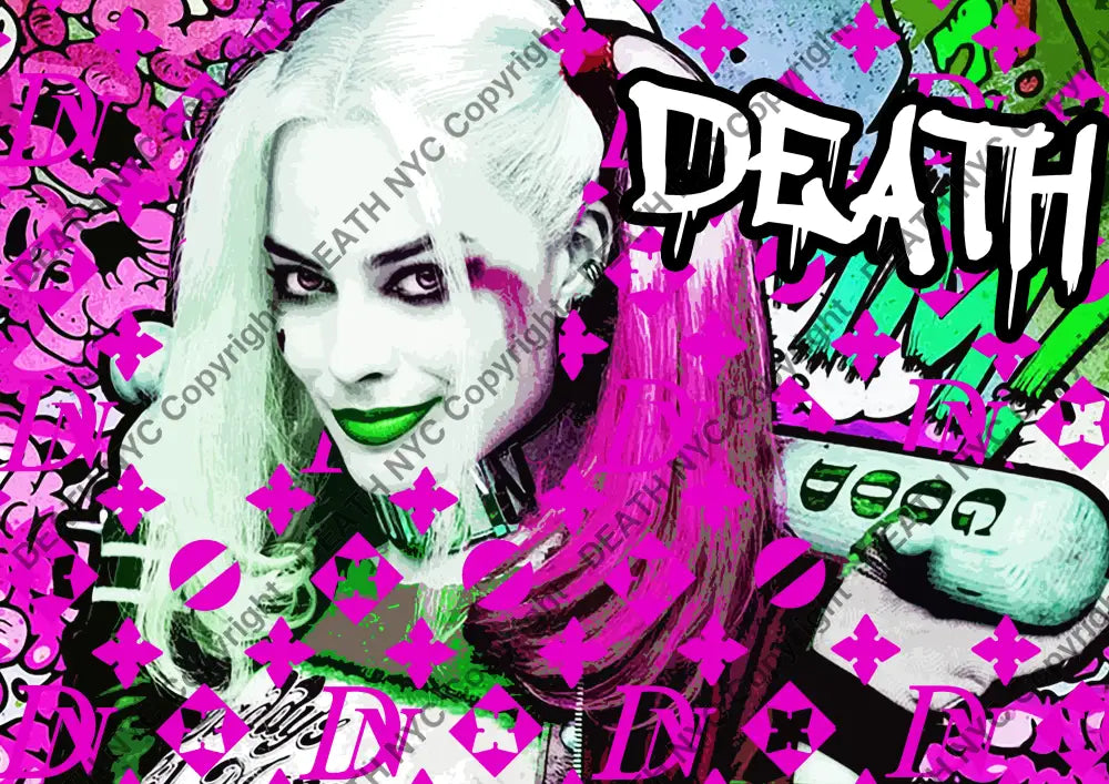 Auction ’quinn d 2 ’ art print 45x32cm (Edition of 100) - Art Print