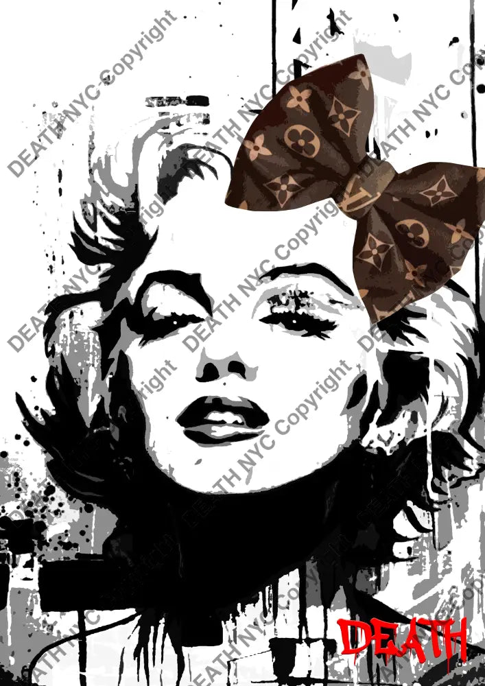 Auction ’R123 monr ’ art print 45x32cm (Edition of 100) - Art Print