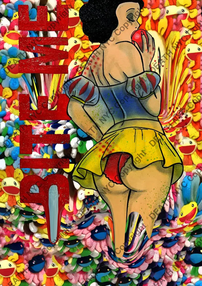 Auction ’R13 snow ’ art print 45x32cm (Edition of 100) Art Print