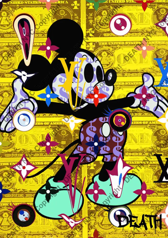 Auction ’R163 mouse’ 45x32cm (Edition of 100) Art Print