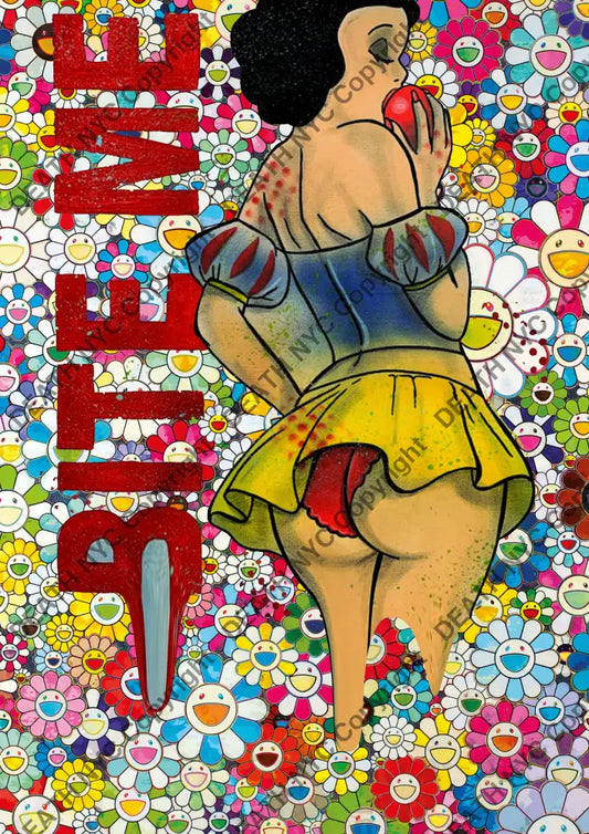 Auction ’R17 snow’ 45x32cm (Edition of 100) Art Print