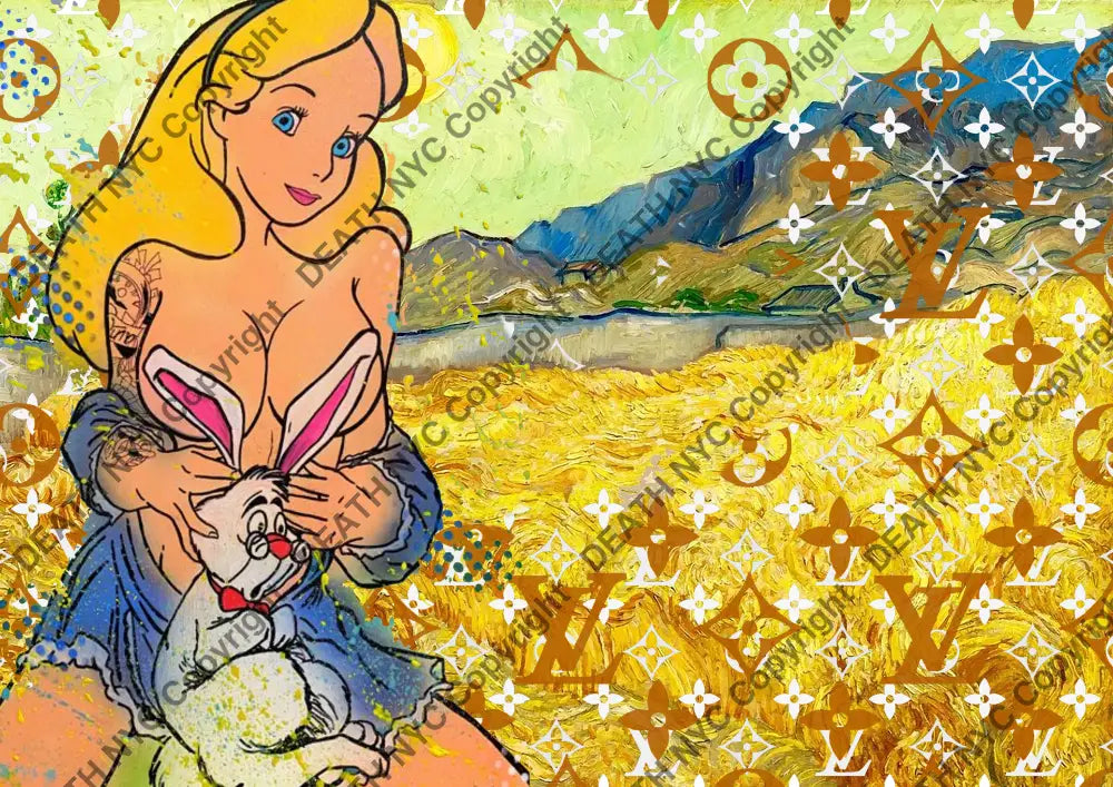 Auction ’R683 alice’ 45x32cm (Edition of 100) Art Print
