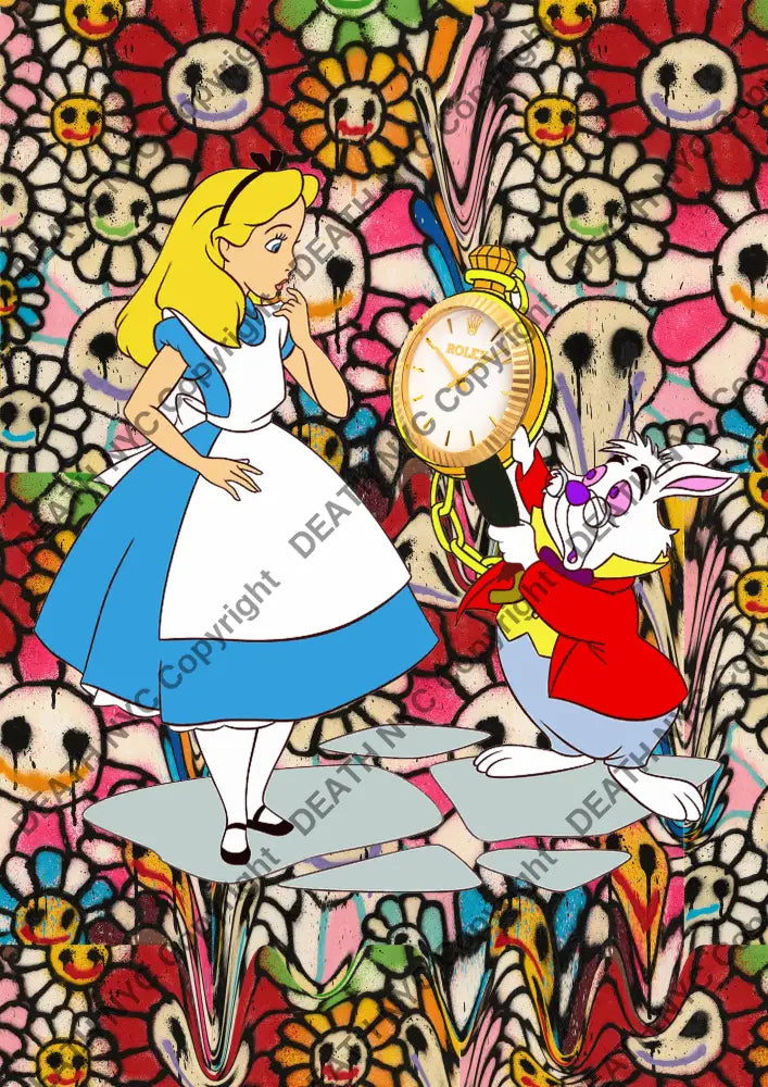 Auction ’R736 alice’ 45x32cm (Edition of 100) Art Print