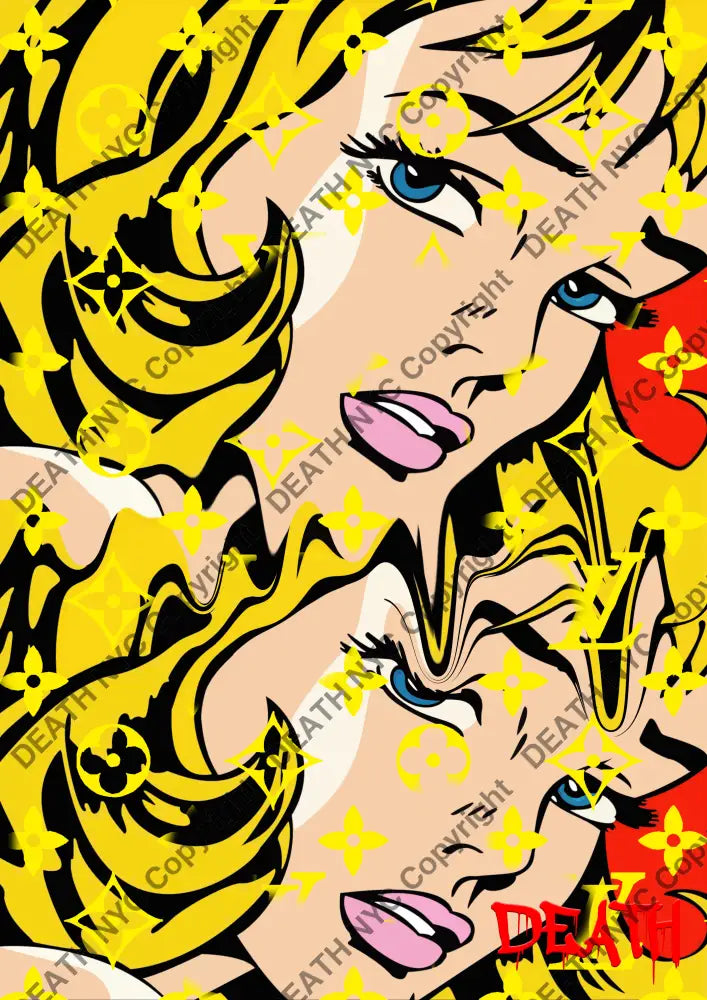 Auction ’R77 d face ’ art print 45x32cm (Edition of 100) - Art Print