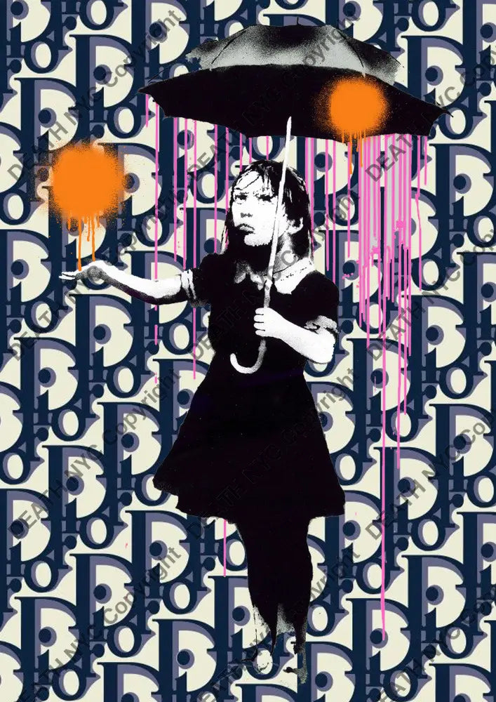 Auction ’rain 2’’ art print 45x32cm (Edition of 100) bank - Art Print