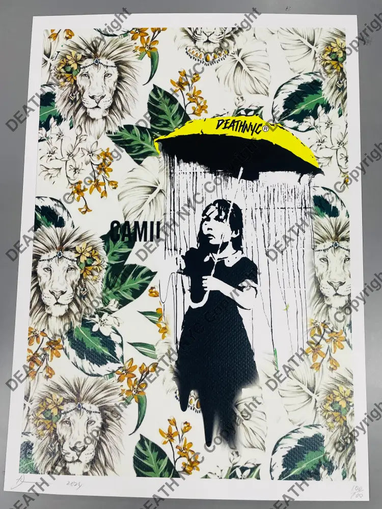 Auction ’Rain Vers’ 45x32cm (Edition of 100) (2024) Art Print