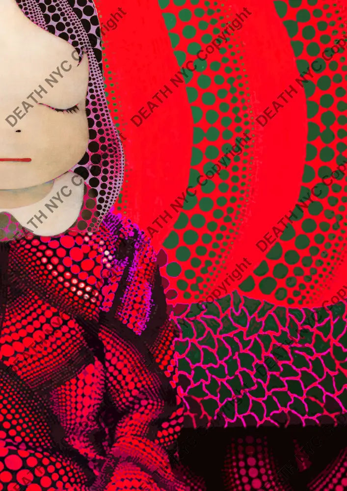 Auction ’red pump left 2 N ’ art print 45x32cm (Edition of 100) - Art Print
