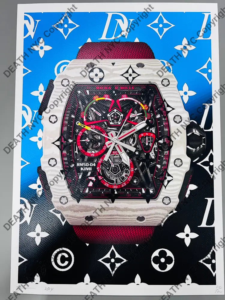 Auction ’richard’ 45x32cm (Edition of 100) (2024) Art Print