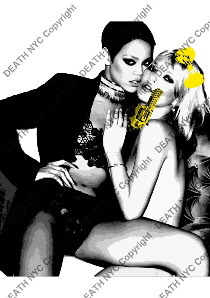 Auction ’rih kate gun y ’ art print 45x32cm (Edition of 100) - Art Print