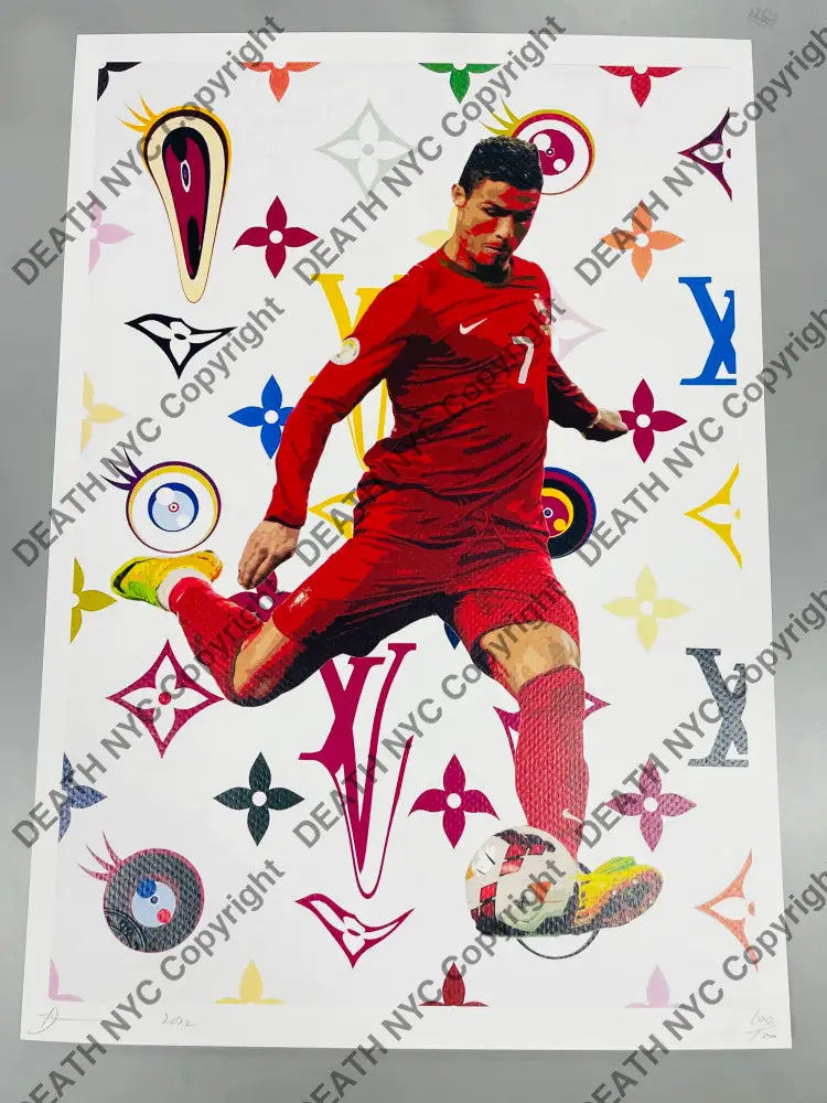 Auction ’Ron kick’ 5x32cm (Edition of 100) Art Print