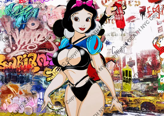 Auction ’S1049 snow ’ art print 45x32cm (Edition of 100) Art Print