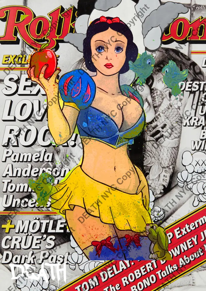 Auction ’S115 snow’ 45x32cm (Edition of 100) Art Print