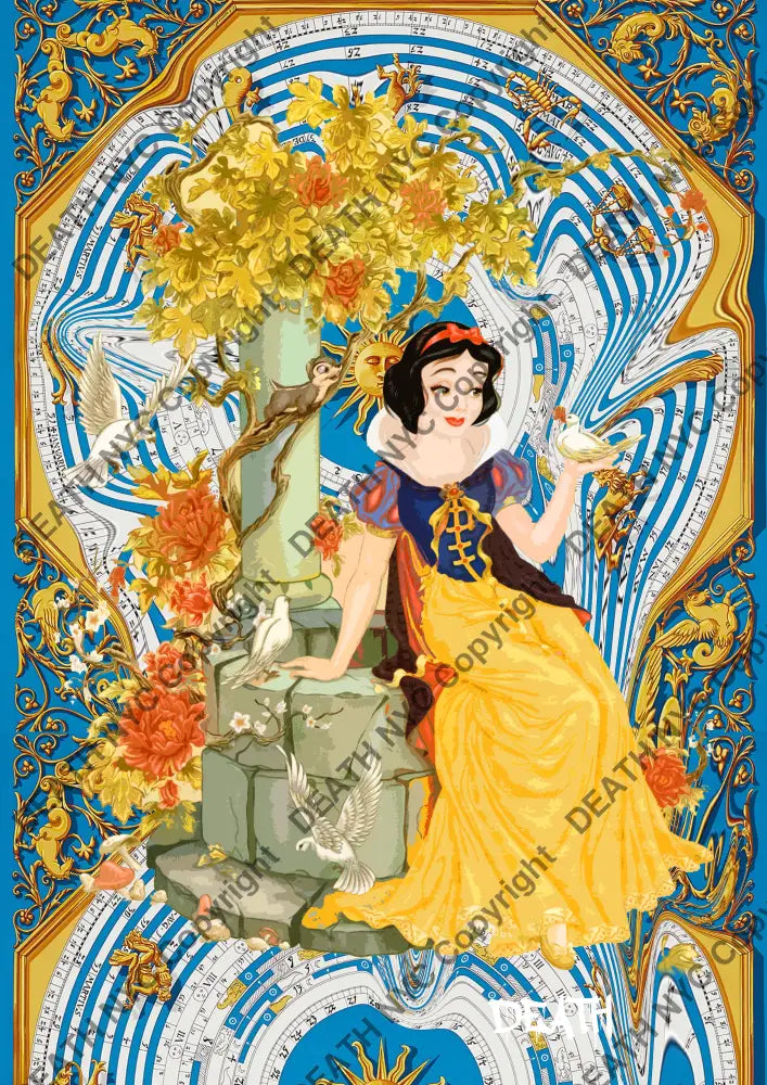 Auction ’S1266 snow’ 45x32cm (Edition of 100) Art Print