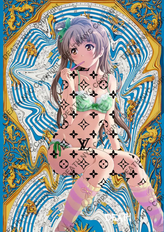 Auction ’S1278 girl ’ 45x32cm (Edition of 100) Art Print