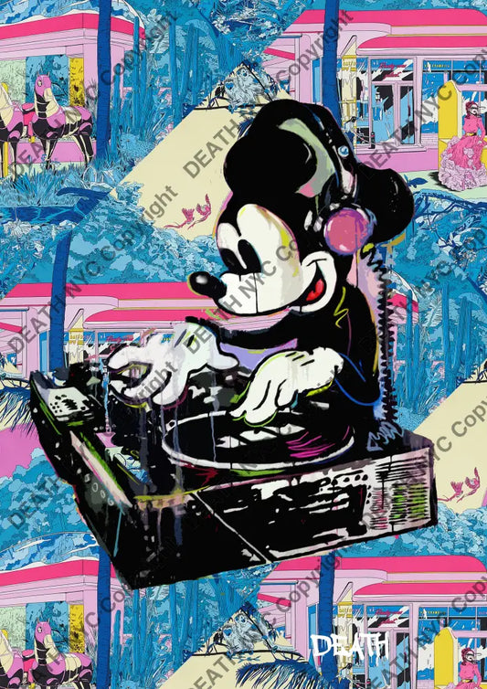 Auction ’S1293 mouse’ 45x32cm (Edition of 100) Art Print