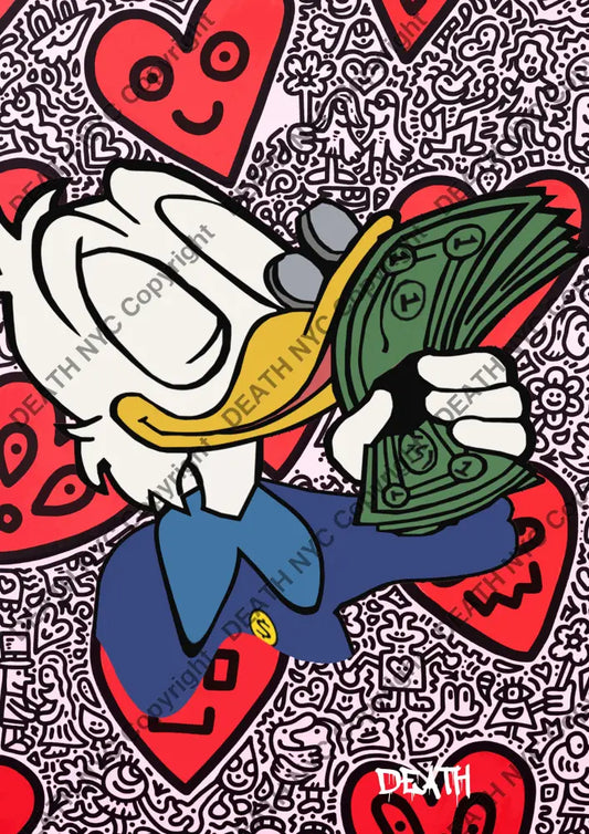 Auction ’S1299 duck’ 45x32cm (Edition of 100) Art Print