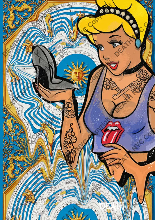 Auction ’S1335 cind ’ art print 45x32cm (Edition of 100) Art Print