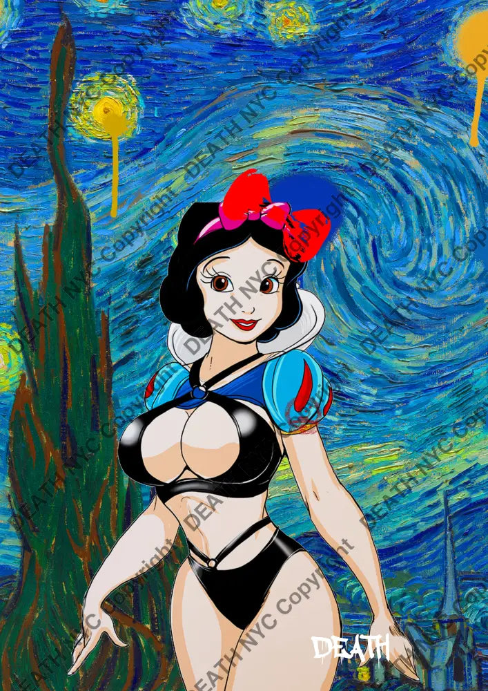 Auction ’S1368 snow’ 45x32cm (Edition of 100) Art Print