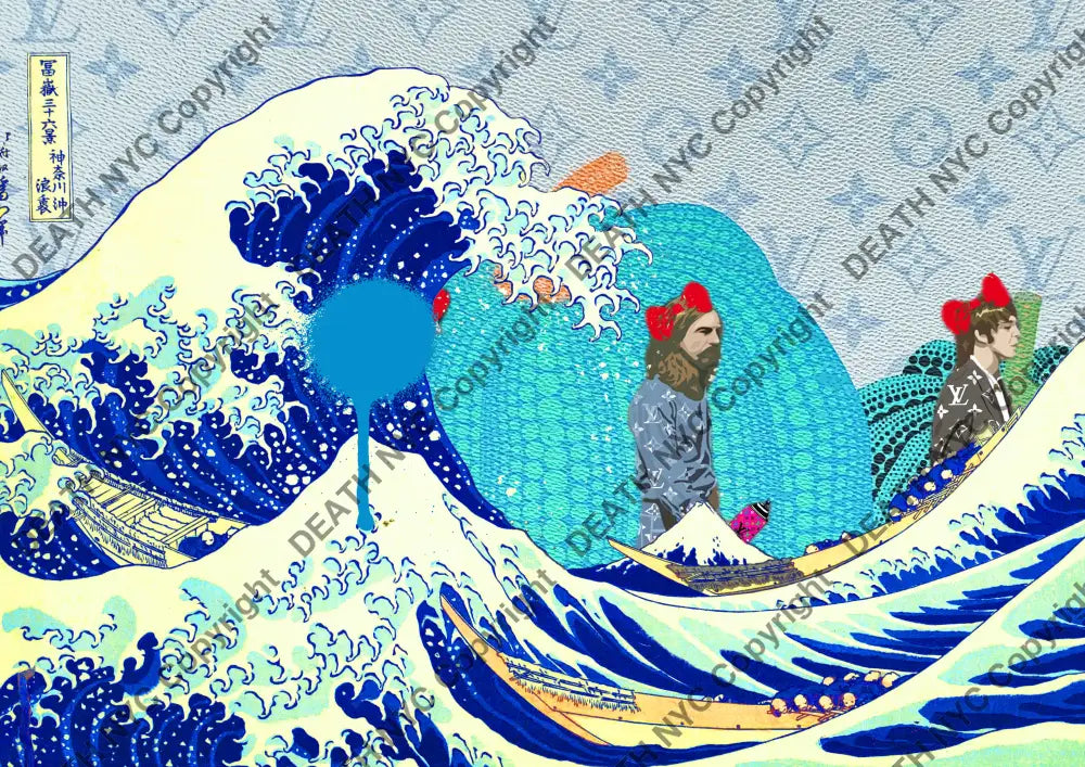 Auction ’S1665 btles ’ 45x32cm (Edition of 100) Art Print