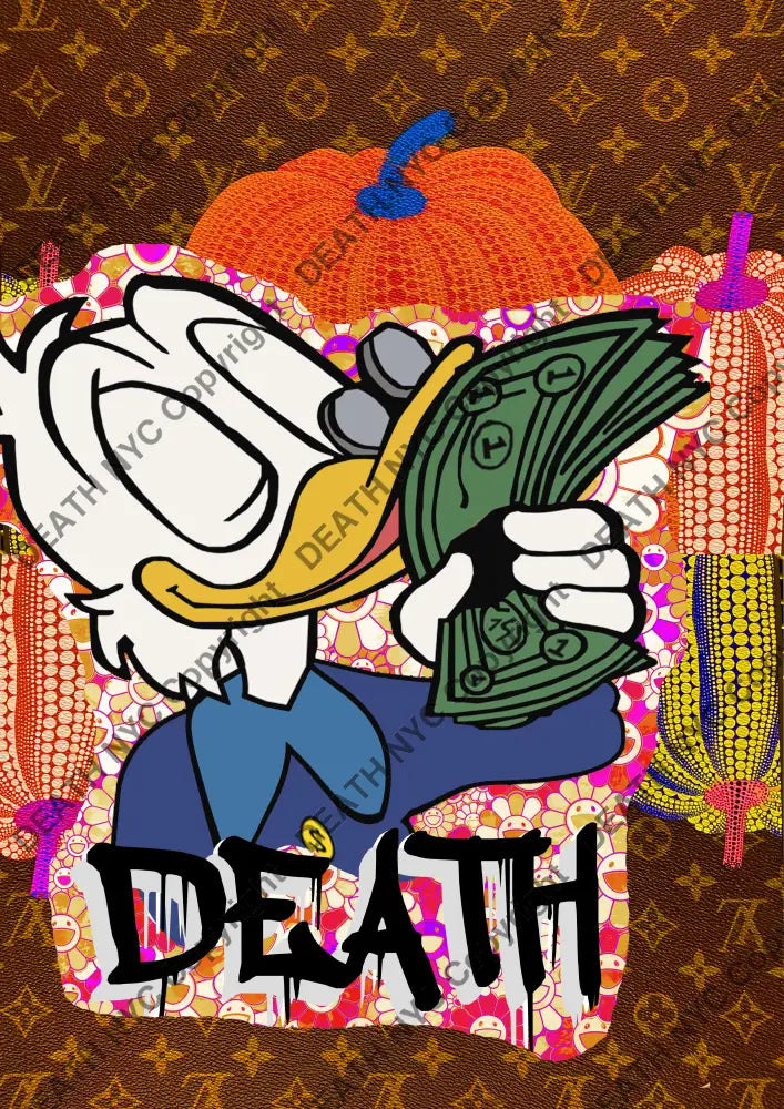 Auction ’S1684 duck ’ art print 45x32cm (Edition of 100) - Art Print