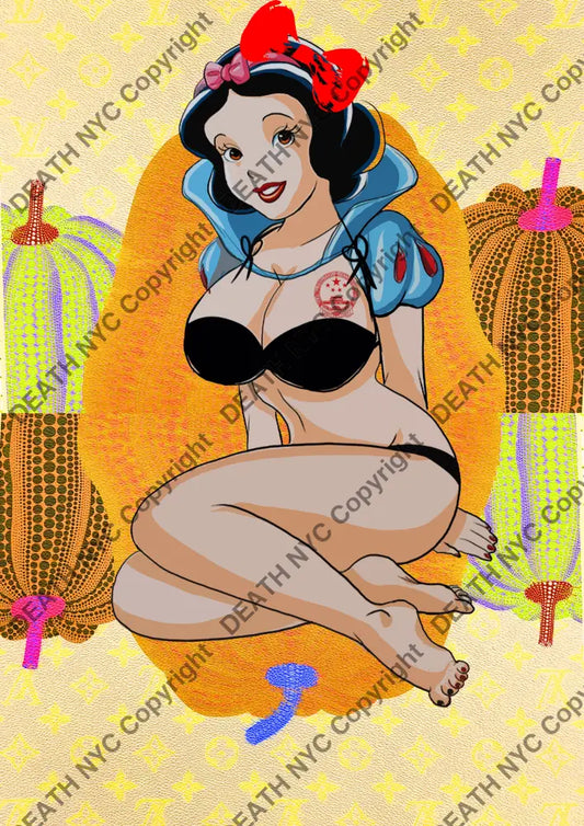 Auction ’S2131 snow’ art print 45x32cm (Edition of 100) Art Print