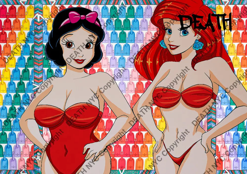 Auction ’S2156 princess ’ art print 45x32cm (Edition of 100) Art Print