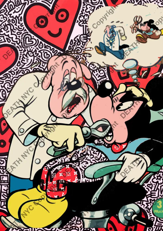 Auction ’S2167 mouse’ 45x32cm (Edition of 100) Art Print