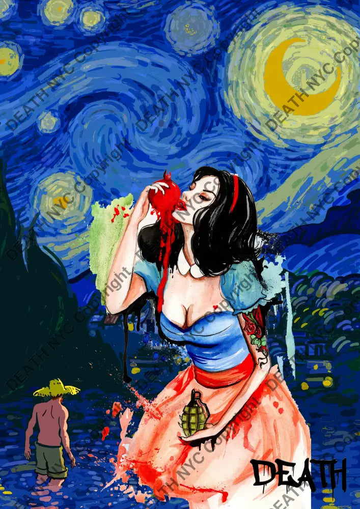 Auction ’S2242 snow ’ 45x32cm (Edition of 100) Art Print