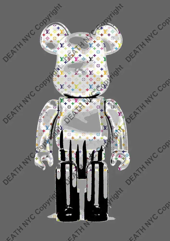 Auction ’S2504 bear ’ art print 45x32cm (Edition of 100) - Art Print