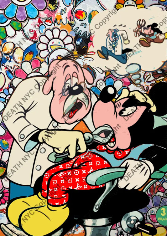 Auction ’S45 mouse’ 45x32cm (Edition of 100) Art Print