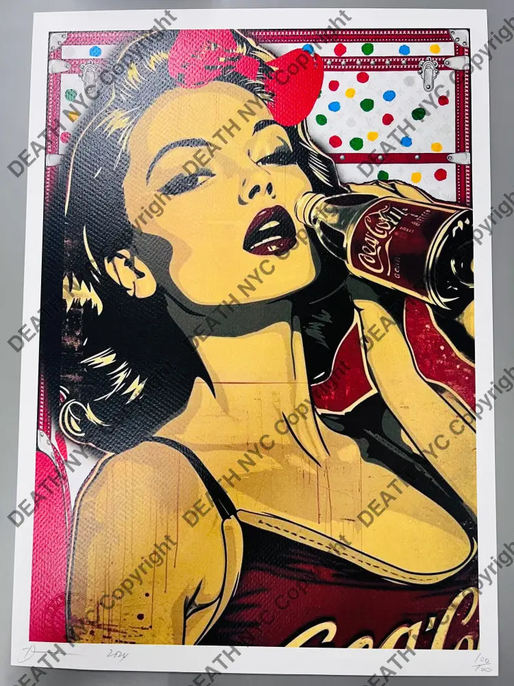 Auction ’Sexy girl’ 45x32cm (Edition of 100) (2024) Art Print