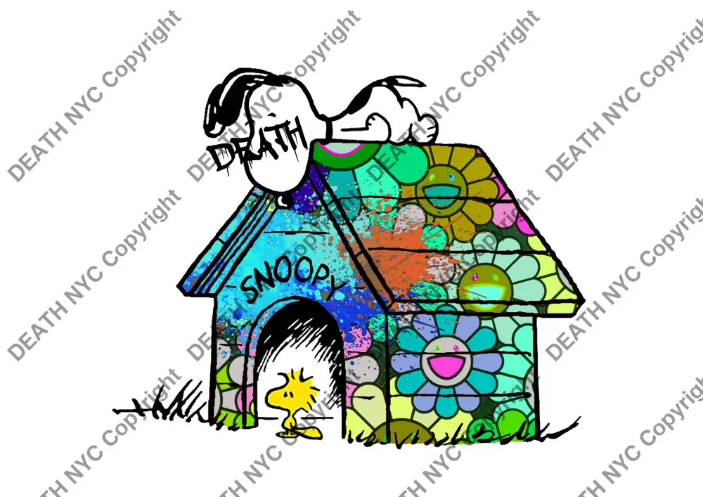 Auction ’silly house paint B’ art print 45x32cm (Edition of 100) Art Print