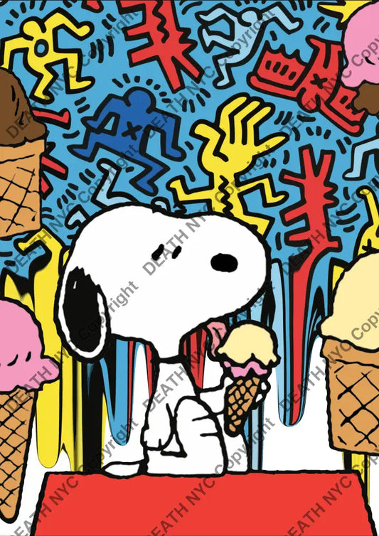 Auction ’silly ice har’ art print 45x32cm (Edition of 100) Art Print