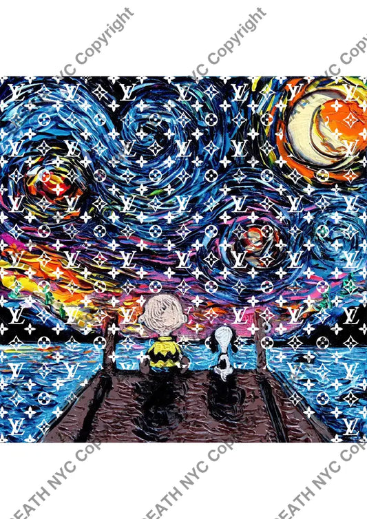 Auction ’silly L night -2’’ art print 45x32cm (Edition of 100) Art Print