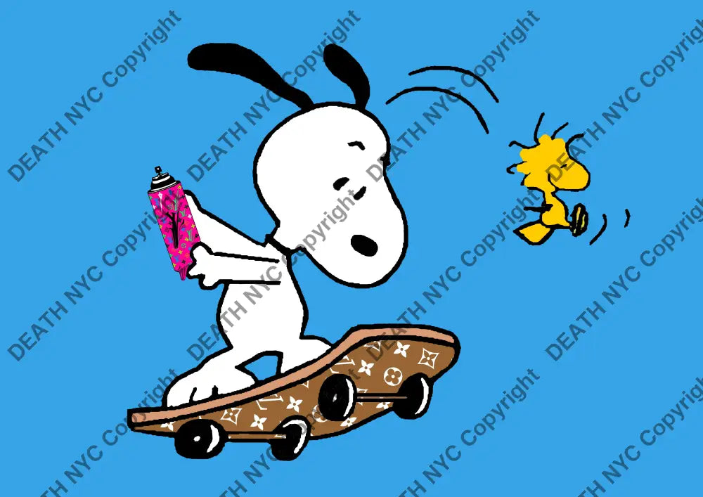 Auction ’silly skate spr ay melt 2 ’ art print 45x32cm (Edition of 100) Art Print