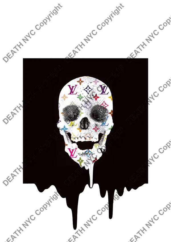 Auction ’skull. ’ art print 45x32cm (Edition of 100) - Art Print
