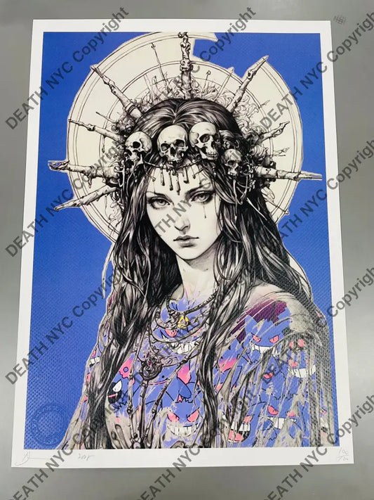 Auction ’Skull Mary’ 45x32cm (Edition of 100) 87* Art Print
