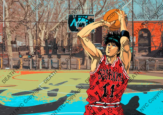 Auction ’slam kaede’ 45x32cm (Edition of 100) Art Print